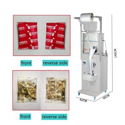 China Animal Food Automobile Sugar Sachet Bean Small Plastic Bag Sealing Machine Pellet Filling Machine for sale