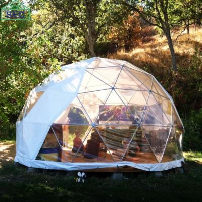 China 2022 hotel trade show wholesale tent garden igloo dome tent geodesic dome kit outdoor tents for sale for sale