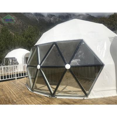 China Portable marquee luxury hotel dome tent 20 x new profesional 20 clear igloo dome tent UV water proof resistance design for sale