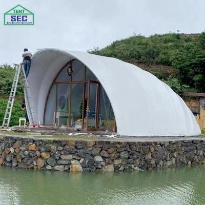 China Factory Supply UV Water Proof Resistance Star Hotel Dome Shelter Dome Shelter Star Gazebo Glamping Outdoor Tent for sale