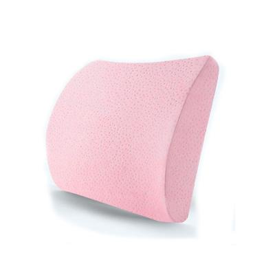 China Hot Selling Massage Lumbar Support Pillow Memory Foam Lumbar Back Cushion for sale