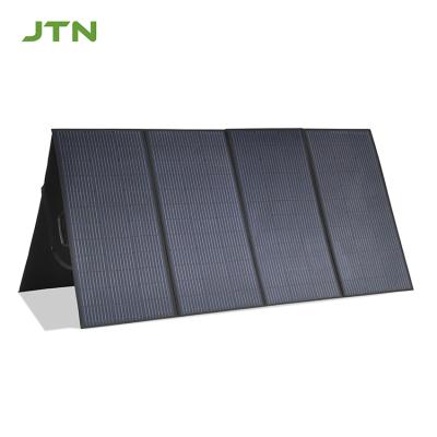 China 400 watt outdoor portable 400w foldable PET/ETFE solar foldable mono panel folding solar cover for rv power plant for sale