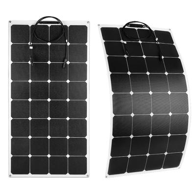 China Solar PV Panele ETFE Flexible Solar Panels 100w 120w 200w 300w 400w Batteries Sunpower High Efficiency Solar Home Commercial for sale