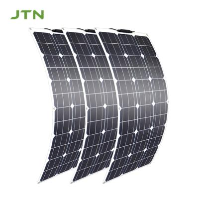 China Home Commercial Mono Solar System DDP ETFE Waterproof Semi Flexible Solar Panels 2000w for sale