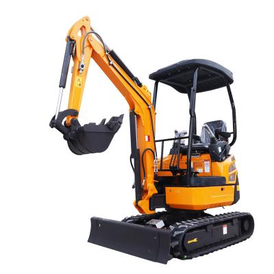 China Mini excavator crawler operation small bagger excavators easy minibagger official supplier 1 ton earthmoving machinery for sale