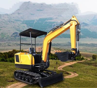 China Easy Operation Resure Garden Excavators Small 900kg Mini Excavator Digging Machine For Sale for sale