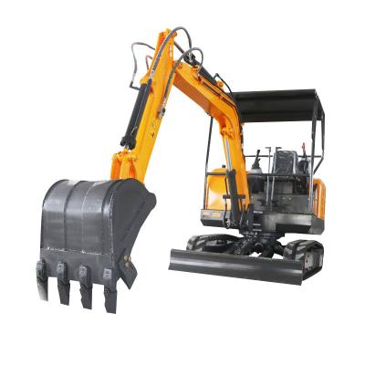 China China Wholesale Compact Excavators Easy Operation Resure Mini Small Mini Price 1 Ton Digger With Thumb Bucket For Sale for sale