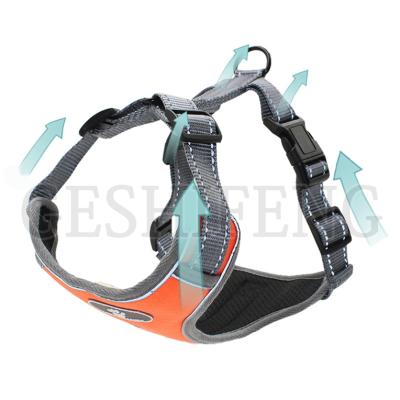 China Durable Multi Function Adjustable Breathable Custom Dog Harness For Small Dogs for sale