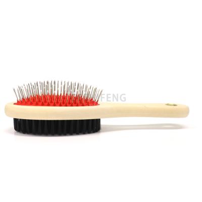 China OEM ODM Sustainable Pet Bath Comb Deshedding Tool Pet Hair Grooming Brush for sale