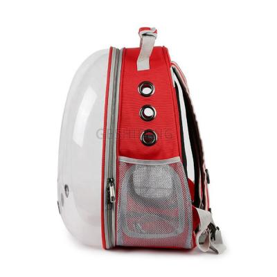 China High Quality PC Oxford Plastic Cloth Cat Backpack Pet Carrier For Sustainable 6 Kg Pet for sale