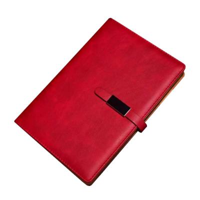 China Customizable High Quality Hardcover Book Business Notebook With Magnetic Closure Planner PU Leather Custom Logo for sale