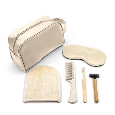 China Six Blade Fashion Online Shaver Set Bath Item Personal Care Shaver Eco-Friendly Men Travel Bag Comb Toothbrush Bath Item Sleep Mask for sale