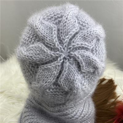 China WholesaleWinter Custom Warm Hat Scarf Hooded Hat for sale