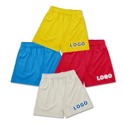 China Wholesale All Over Print Custom Logo Jogger Anti-wrinkle Casual Mesh Shorts Elastic Waist Mid Length Mens Basketball Shorts for sale