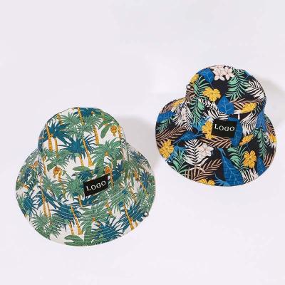 China Low MOQ Custom Sunscreen Your Own Logo Printed or Embroidery Nylon Bucket Caps Reversible Cotton Wholesale Crochet Bucket Hat Bulk for sale