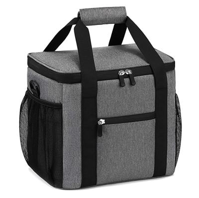 China Outdoor Events Custom 24 Insulated Box Cooler Bag Waterproof Thermal Folding Thermal Insulated Bags For Daily Life for sale