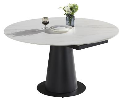 China 2021 New Round Table Design Marble Dining Table Round for sale