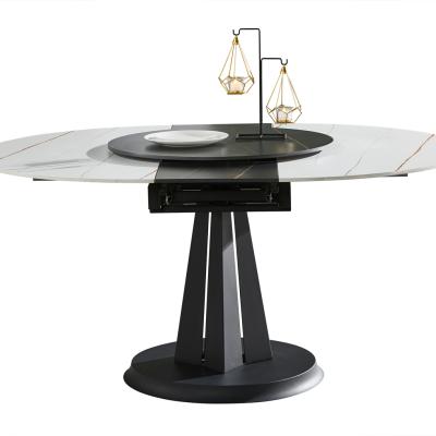 China 2021 New Design Round Table Dining Seats Table Marble for sale