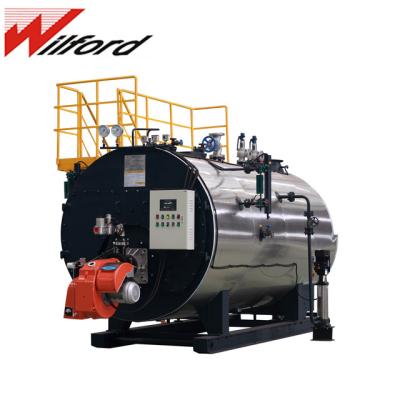 China Horizontal Industrial Oil / Gas Steam Boiler 12ton lpg Gas Boiler Machine for sale