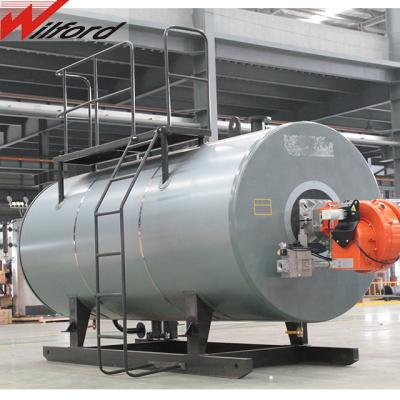 China 0.7MW Horizontal Induction Hot Water Boiler Oil Fired Water Heater for sale