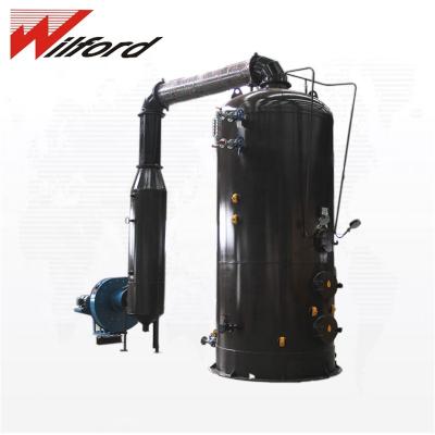 China DZL VERTICAL wood pellet fired heater chips boilers burner for hot water boiler for sale