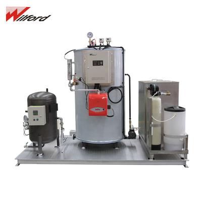 China Easily for handling and operating application food low pressure fully skid - oil gas mounted steam boiler for sale for sale