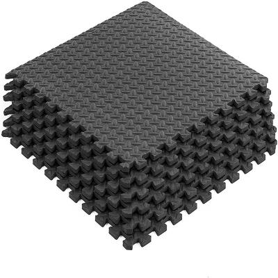 China Soft Fitness EVA Interlocking Floor Tiles Play Mat Kids Gym Yoga Exercise Foam EVA Foam Interlocking Floor Mats for sale