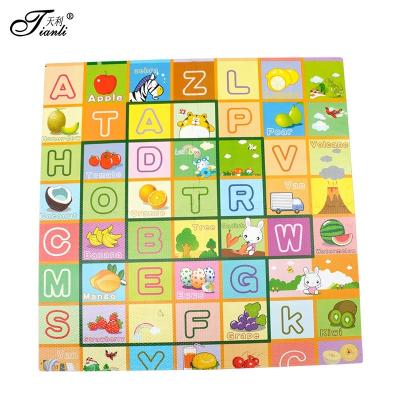 China Educational Soft Crawling Mat Eco-Friendly Non-Toxic Eco-Friendly Mat Eva Foam Children Puzzle Play 4PCS/SET for sale