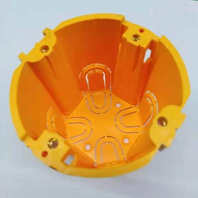 China PVC 86 Plastic Wall Mounted Bottom Box Outlet Type Sockets Back Up Power Switch Box for sale