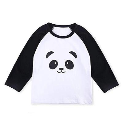 China QUICK DRY Long Sleeve Shirts Toddler Baby Wear Plain Baby Raglan Shirts for sale