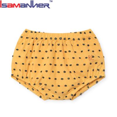 China Color Fade Proof Hot Sale Cotton Baby Short Pants Newborn Infant Bloomers Ruffle Pants for sale