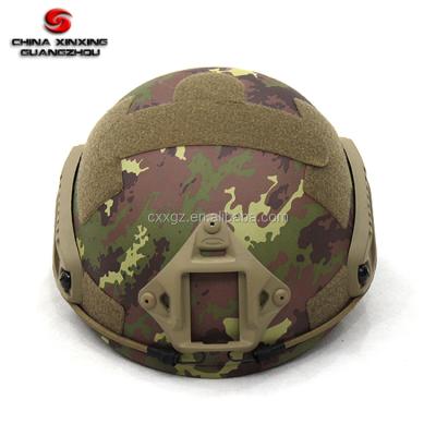 China US American NIJ IIIA .44 MAG Camouflage Military Security Soldier Fast Bullet Proof Tactical Helmet for sale