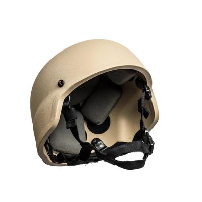 China Military Helmet Khaki Color NIJ IIIA Security Army Helmet Bullet Proof Ballistic Helmet Made at Military PE PASGT Factory for sale