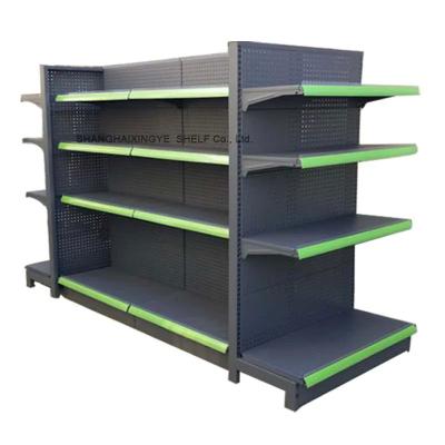 China 2021 New Design Store Shelf Retail Display Shopping Racks Supermarket Shelves for sale