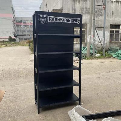 China Xingye Factory Custom Size Color black china supermarket shelves modern supermarket shelves cosmetic shelves for shops for sale