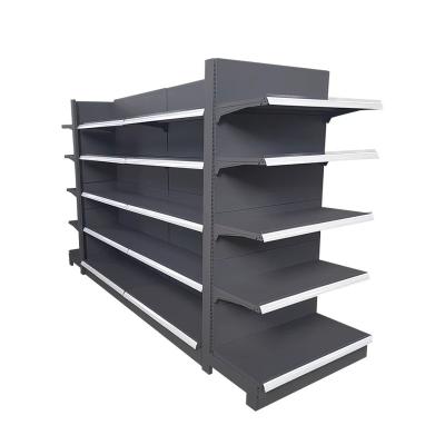 China Factory Wholesale Commercial Super Shelves Supermarket Metallic Rack Customizable for sale