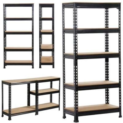 China Customized Size Storage Shelf Rack Medium Duty Single Sided Display for sale