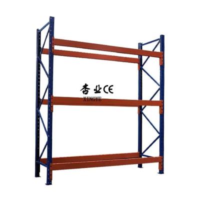 China Industrial Warehouse Storage Racks Metal Boltless Stacking Shelf for sale