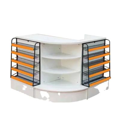 China Supermarket Checkout Counter Retail Shop Checkout Counter For Sale for sale