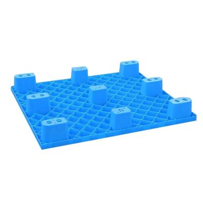 China Forklift Pallet Blue Plastic Platform Plate Forklift Truck Plate Moisture-Proof Plastic Mesh Bulkhead Tray. for sale