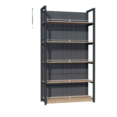 China Steel Wood Shelf Household Furniture Rack High - Grade Book Shelf for sale