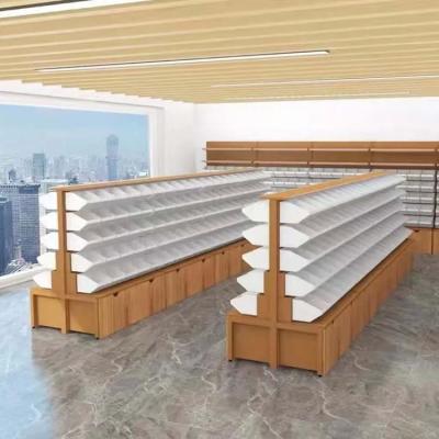 China Factory Custom Size Color candy shelf snack shelf supermarket shelves for sale