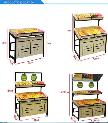 Китай Удобные магазины Фрукты и овощи Полки супермаркетов Стеллаж продается