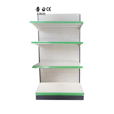 China Best Price Products Heavy Duty Rack Supermarket Steel Metal Shelf Display Heavy Duty Supermarket Shelving for sale