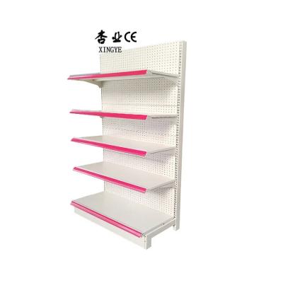 China Factory Custom size color convenience store rack mart rack pharmacy shelves for sale