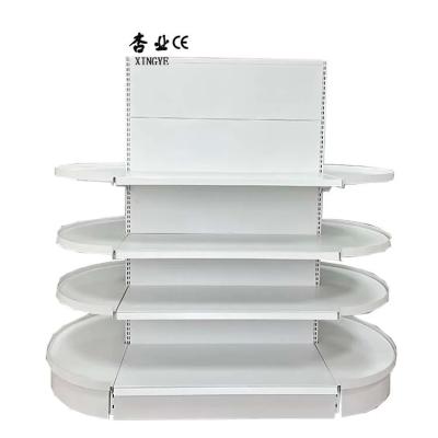 China cheap price factory customized color size gondola shelving supermarket shelf supermarket equipment stand for sale