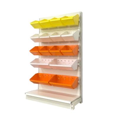 China Factory Customized Color Size supermarket snack shelf snack display racks candy shelf for sale