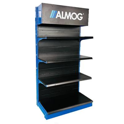 China Factory customized color size metal heavy duty multipurpose detachable wall shelves for retail store for sale