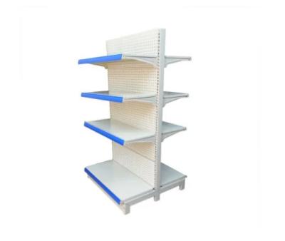 China Double-sided store shelves supermarket shelf gondola rack for sale