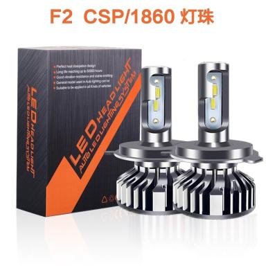 China High Quality Customized 12V Aluminum Alloy Focos Left H4 Csp Led Auto Headlight Lighting Systems for sale